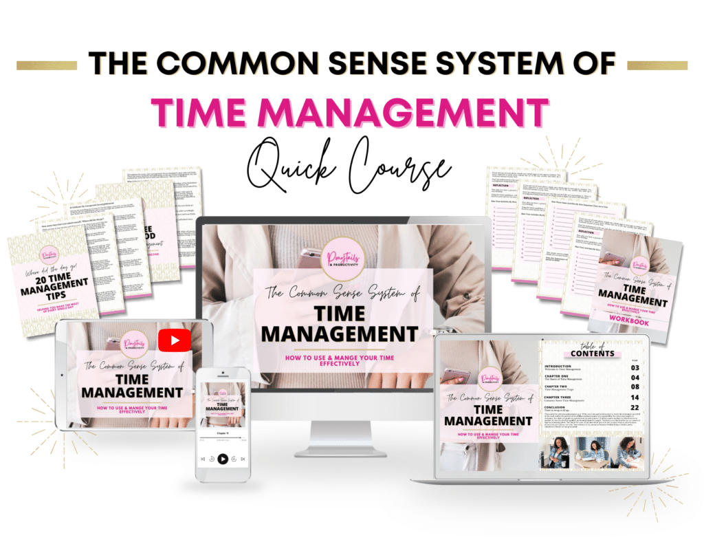 Common Sense Time Management